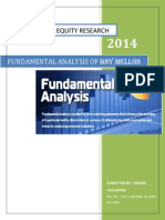 Fundamental Analysis - BNY Melon - Himani