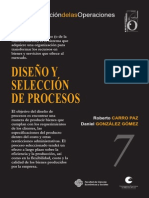 Diseño y Seleccion de Procesos - Carro Paz Gonzalez Gomez