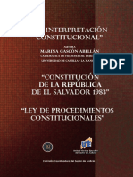 La Interpret Ac I On Constitucion Al