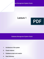 Database Management System Oracle