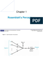 Rosenblatt's Perceptron: Neural Networks and Learning Machines, Third Edition