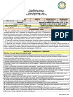 Prontuario Del Curso Algebra 2 2014-2015