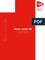 Manual Do Utilizador Metal 3d Cypecad