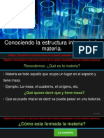 Estructura Interna de La Materia