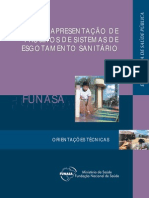 Apresentação de Projetos de Sistemas de Esgotamento Sanitário - Funasa