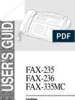 Brother Fax 236 User Manual