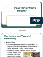 Advertising Budget