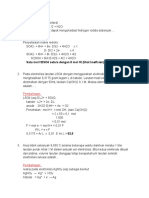 Soal Sel Elektrokimia