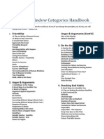 Tommys Window Categories Guide