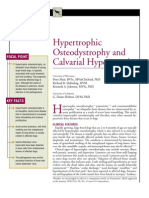 CANINE-Hypertrophic Osteodystrophy and Calvarial Hyperostosis