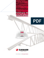 Canam Catalogue Poutrelles