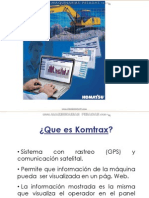 Curso Komtrax Maquinaria Pesada Komatsu PDF