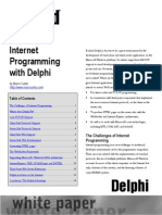 (Ebook) Borland - Internet Programming With Delphi (Marco Cantu) PDF