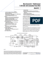 Microconverter, Multichannel 12-Bit Adc With Embedded Flash Mcu