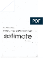 Simplified Construction - Estimate