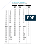 PSAT 2009 Answers