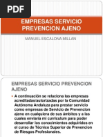 Empresas Servicio Prevencion Ajeno