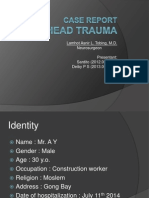 Head Trauma - Case