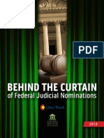 Behind The Curtain of Federal Judicial Nominations