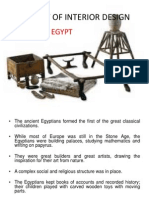 History of Interior Design: Ancient Egypt