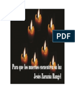 Para Que Los Muertos Encuentren Su Luz Libro