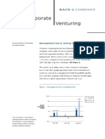 Bain - Corporate Venturing