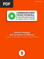 Análisis Integral Del Secuestro en México 2014