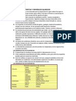 Depositos de Evaporitas y Minerales Quimicos