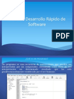 Unidad I Desarrollo Rápido de Software PDF