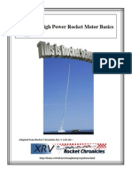 High Power Rocket Motor Basics: Adapted From Rocket Chronicles Inc.'s Web Site