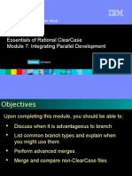 Essentials of Rational Clearcase Module 7: Integrating Parallel Development