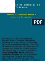 Desarrollo Psicosocial en La Adolescencia