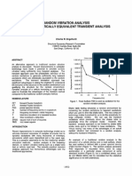 PSD To Statistically Equivalent Transient