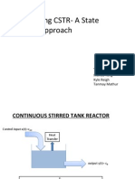 Modelling CSTR-A State Space Approach: Team Centurions