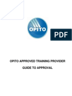 Guide To Opito Approval For Training Providers