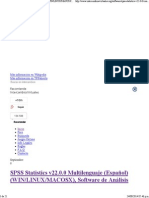 Spss Statistics v22!0!0 Multilen Intercamsvirtuales