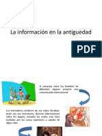 La Información en La Antiguedad