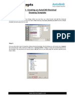 TD0148 - Creating An AutoCAD Electrical Drawing Template