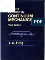 (A First Course in Continuum Mechanics) (YC. Fung)