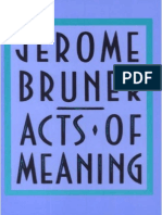 Jerome Bruner Acts of Meaning