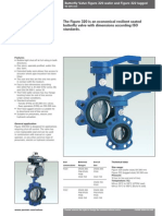 Keystone: The Figure 320 Is An Economical Resilient Seated Butterfly Valve With Dimensions According ISO Standards