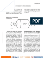 Hydrostatic Transmission: Gonverter