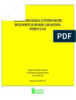 Strategies For Speaking Listening P Scales