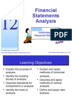 Topic 12 - Financial - Statement - Analysis