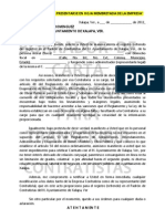 Carta Responsiva Contratistas 2011