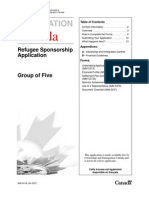 Canada Immigration Forms: 5414E