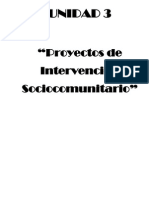 Apunte PROYECTO SOCIOCOMUNITARIO PDF