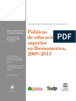 IIIEncuentro PolíticasIBE2009-2013