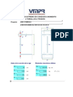 Ejemplo de Diseño de Conexión A Momento End Plate Usando Mathcad PDF