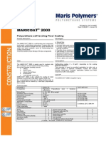 Maricoat 2000: Polyurethane Self-Leveling Floor Coating